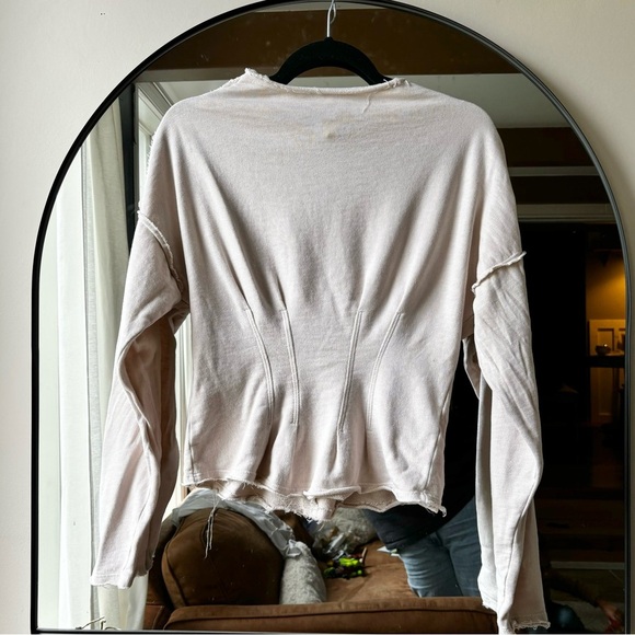PILCRO | corset sweatshirt | size xs - Picture 3 of 9